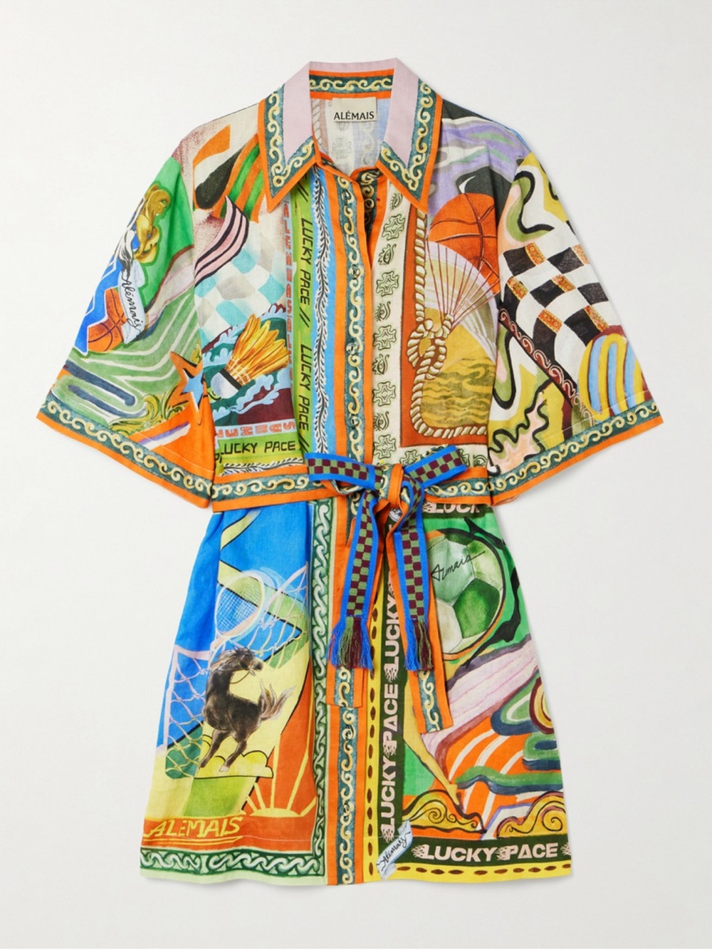 Alemais Lucky Pace Mini Dress size AU6 US2 NWOT